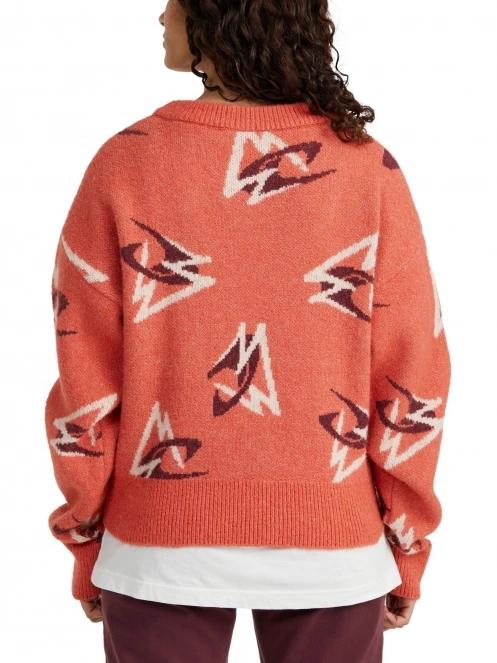 pulover tricotat pt. femei O'Neill Anchorage Knit Pullover rosu 4