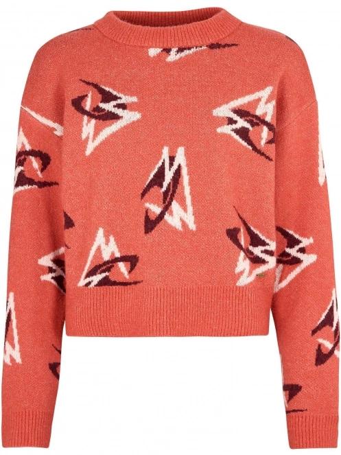 pulover tricotat pt. femei O'Neill Anchorage Knit Pullover rosu 6