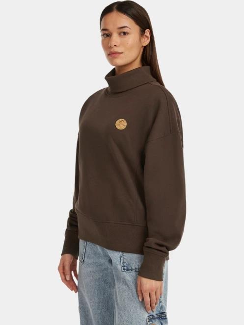 pulover pt. femei O'Neill O'riginals High Neck Crew maro 3