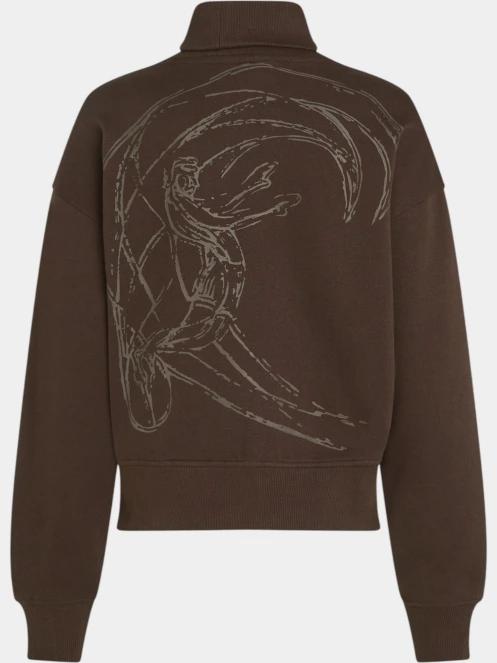 pulover pt. femei O'Neill O'riginals High Neck Crew maro 8