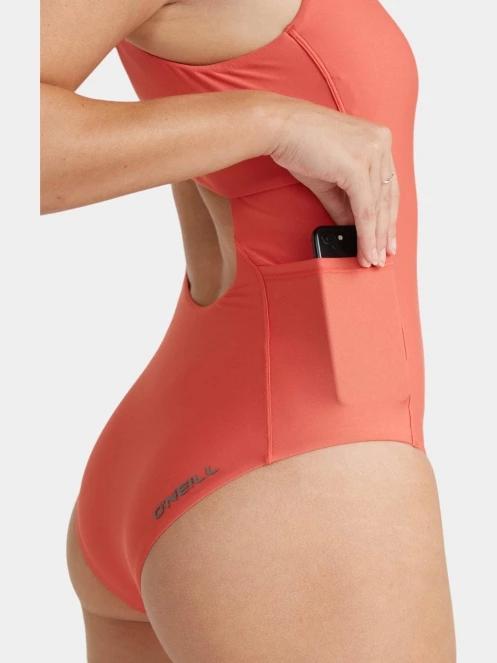 costum de baie pt. femei O'Neill Trvlr Pocket Swimsuit roz 4