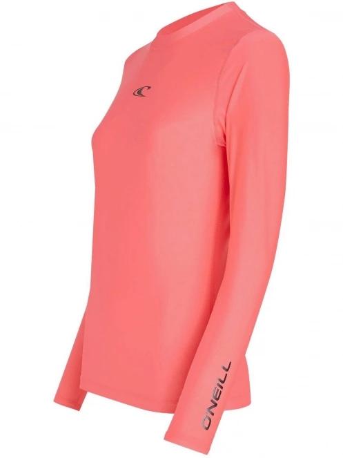 lycra cu maneci lungi pt. femei O'Neill Essentials Bidart  Skin L/Slv rosu 7