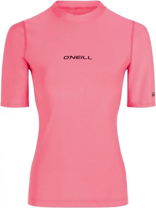 lycra cu maneci scurte pt. femei O'Neill Essentials Bidart  Skin S/Slv roz 6