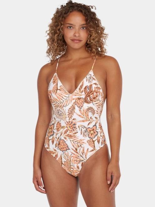 costum de baie pt. femei O'Neill Saltwater Jaida Crochet Swimsuit portocaliu 2