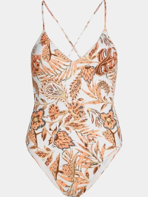 costum de baie pt. femei O'Neill Saltwater Jaida Crochet Swimsuit portocaliu 6