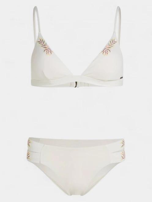 bikini pt. femei O'Neill Sea Side Boulder Embroidery Bikini Set alb 6