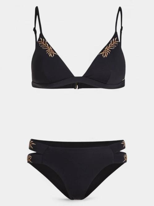 bikini pt. femei O'Neill Sea Side Boulder Embroidery Bikini Set negru 6