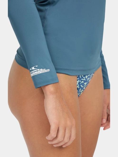lycra cu maneci lungi pt. femei O'Neill Essentials Skin L/SLV albastru 4