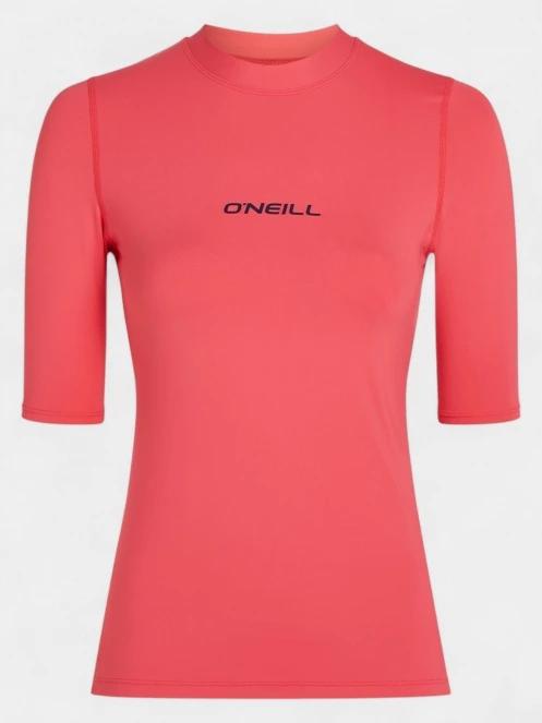 lycra cu maneci scurte pt. femei O'Neill Essentials Skin S/SLV roz 5