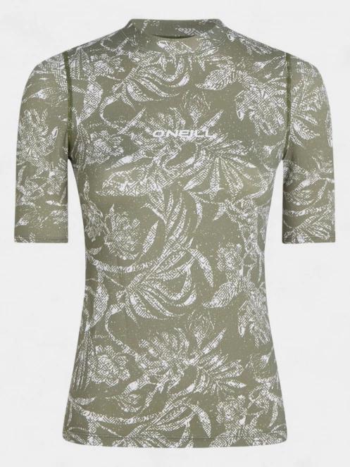 lycra cu maneci scurte pt. femei O'Neill Essentials Skin S/SLV verde 5