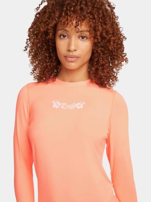 lycra cu maneci lungi pt. femei O'Neill O'Neill Skins L/Slv portocaliu 4