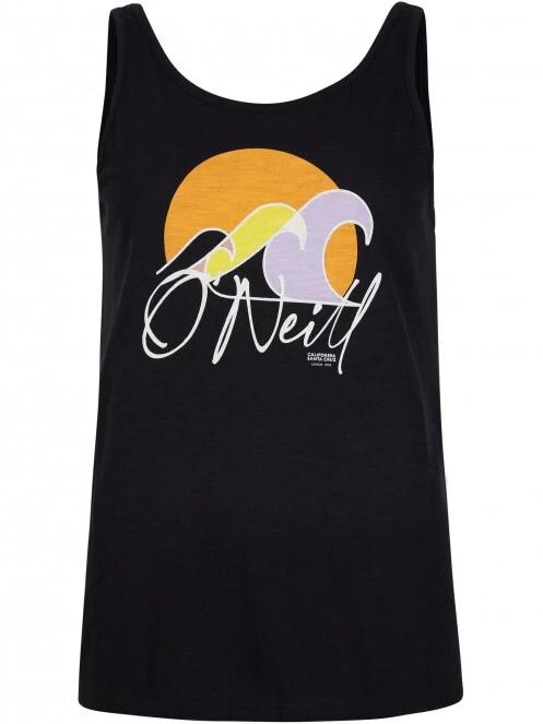 tricou fara maneci pt. femei O'Neill Luana Graphic Tank Top negru 2