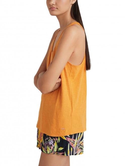 tricou fara maneci pt. femei O'Neill Ella Button Back Tank Top portocaliu 4