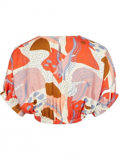 crop top pt. femei O'Neill Tidda Woven Top multicolor 7