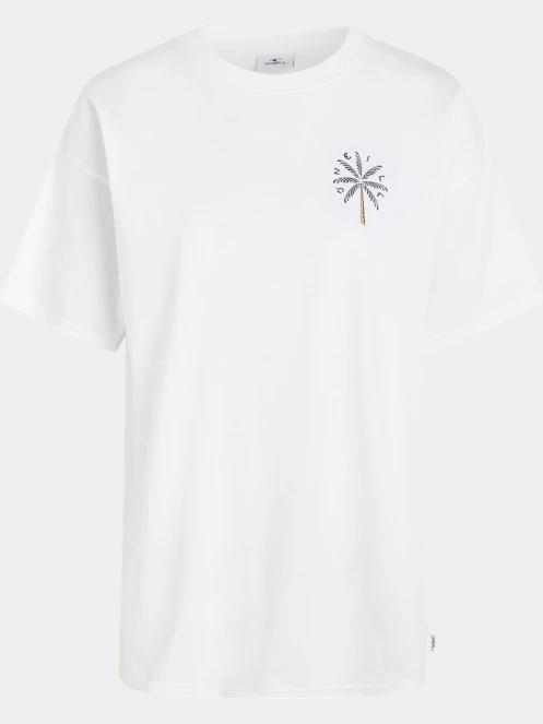 tricou cu maneci scurte pt. femei O'Neill O'Neill Beach Vintage High On Tides Tshirt alb 6