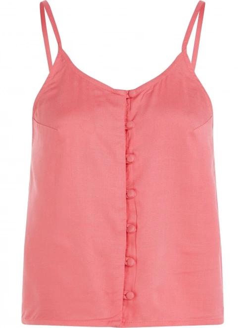 top pt. femei O'Neill Tiare Woven Tank Top roz 6