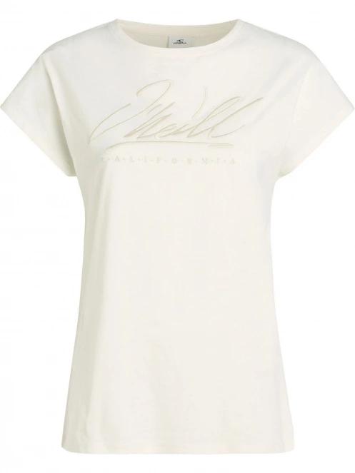 tricou cu maneci scurte pt. femei O'Neill Essentials O'Neill Signature T-Shirt alb 6