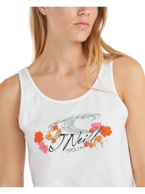 bluza tank pt. femei O'Neill Luana Graphic Tank Top alb 5