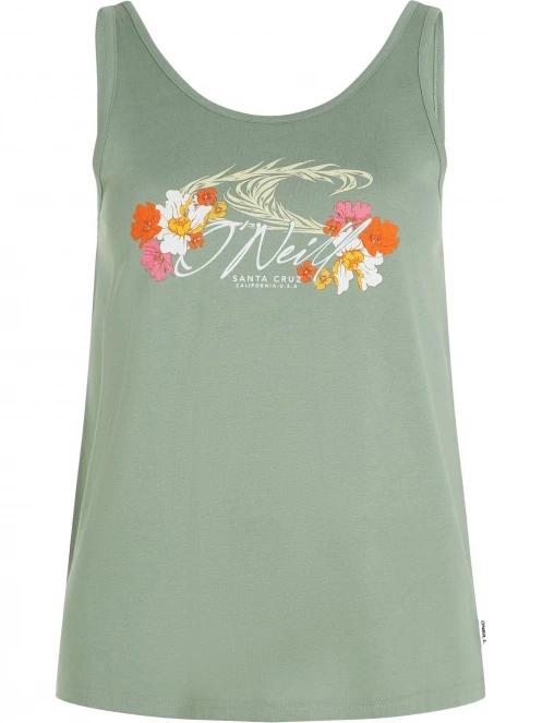 bluza tank pt. femei O'Neill Luana Graphic Tank Top verde 6