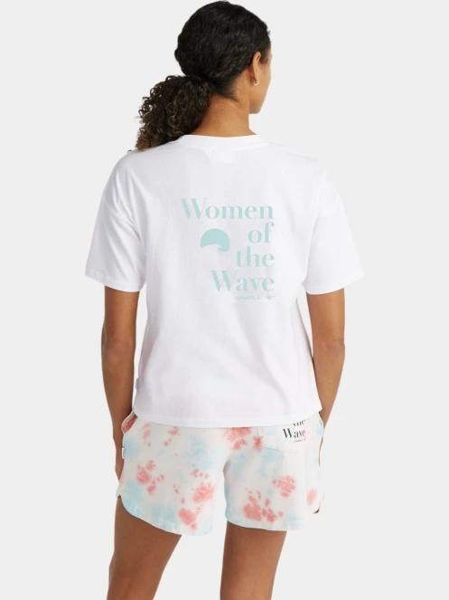 tricou cu maneci scurte pt. femei O'Neill Wow T-Shirt alb 3