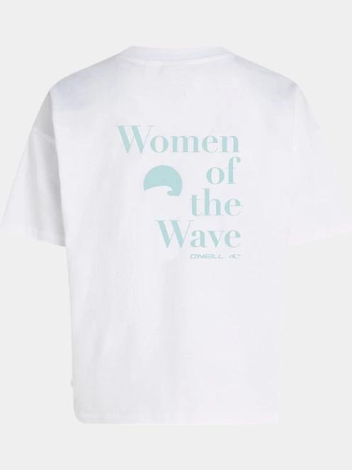tricou cu maneci scurte pt. femei O'Neill Wow T-Shirt alb 7