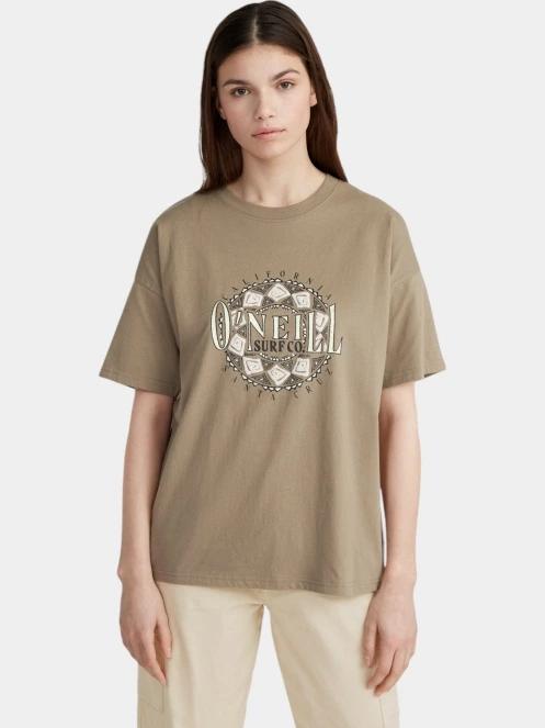 tricou cu maneci scurte pt. femei O'Neill O'Neill TRVLR Series Graphic T-Shirt maro 2