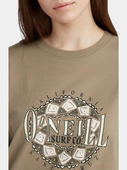 tricou cu maneci scurte pt. femei O'Neill O'Neill TRVLR Series Graphic T-Shirt maro 4
