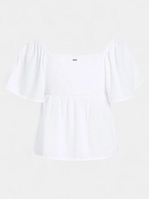 tricou cu maneci scurte pt. femei O'Neill Hughes Woven Top alb 7