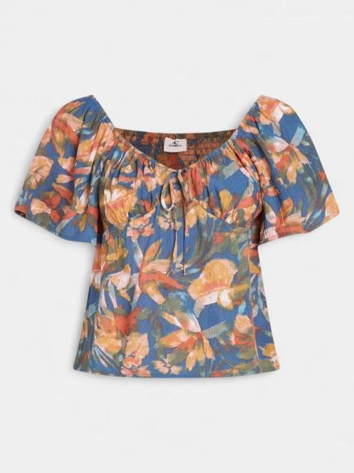 tricou cu maneci scurte pt. femei O'Neill Hughes Woven Top multicolor 6