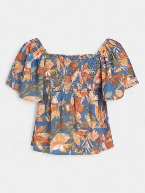 tricou cu maneci scurte pt. femei O'Neill Hughes Woven Top multicolor 7
