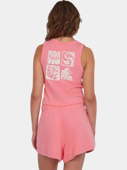 bluza tank pt. femei O'Neill Wow Tanktop roz 4