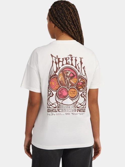 tricou cu maneci scurte pt. femei O'Neill O'Riginals Back Print T-Shirt alb 3