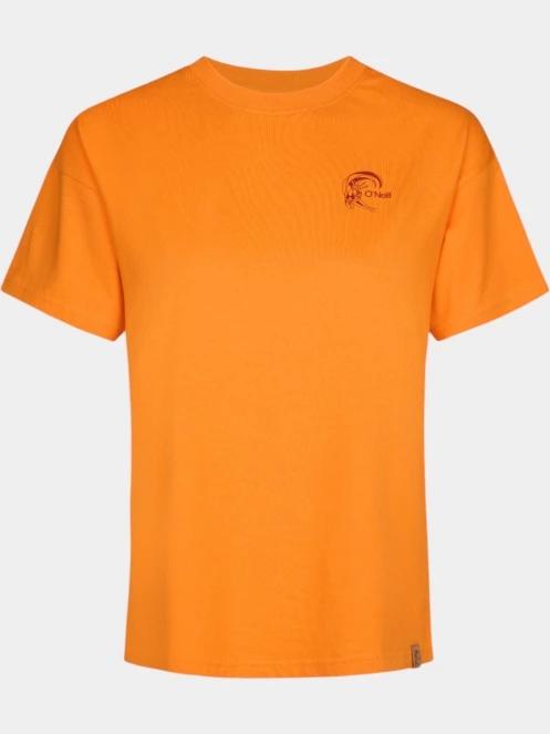 tricou cu maneci scurte pt. femei O'Neill O'Riginals Back Print T-Shirt portocaliu 6