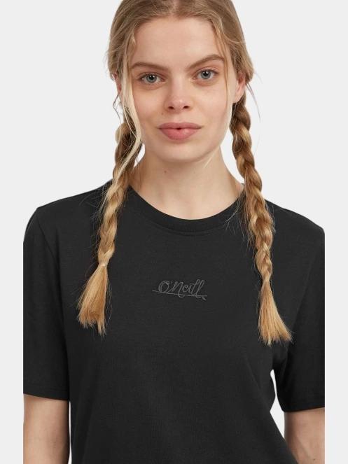 tricou cu maneci scurte pt. femei O'Neill Essentials O'Neill Script T-Shirt negru 5