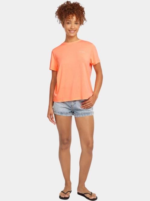 tricou cu maneci scurte pt. femei O'Neill O'Neill Hybrid Polygiene T-Shirt portocaliu 4