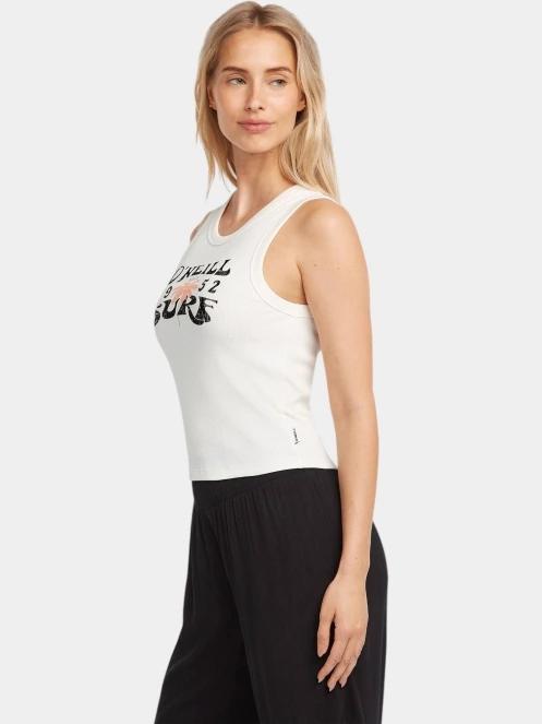 bluza tank pt. femei O'Neill O'Neill Rib Tanktop alb 4
