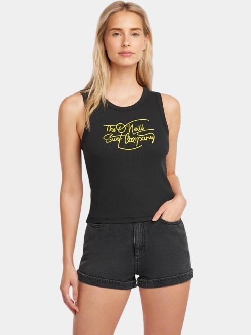bluza tank pt. femei O'Neill O'Neill Rib Tanktop negru 2
