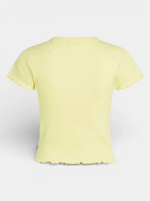 tricou cu maneci scurte pt. femei O'Neill O'Neill Rib T-Shirt galben 7