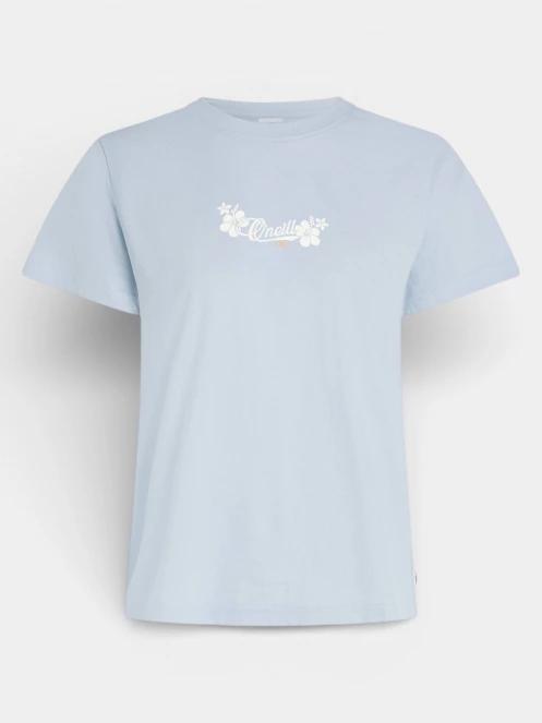 tricou cu maneci scurte pt. femei O'Neill Essentials O'Neill Script T-Shirt albastru deschis 6