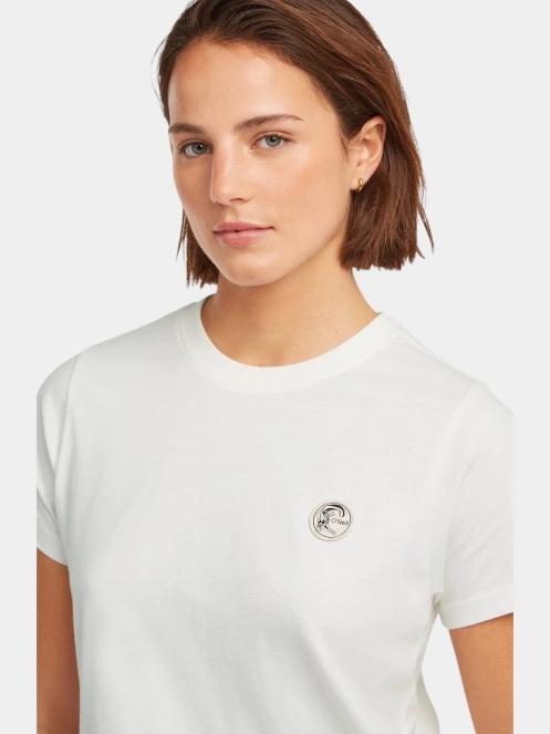 tricou cu maneci scurte pt. femei O'Neill O'Riginals Badge T-Shirt alb 5