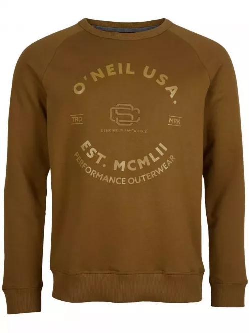 pulover pt. barbati O'Neill LM Americana Crew Sweatshirt maro 2