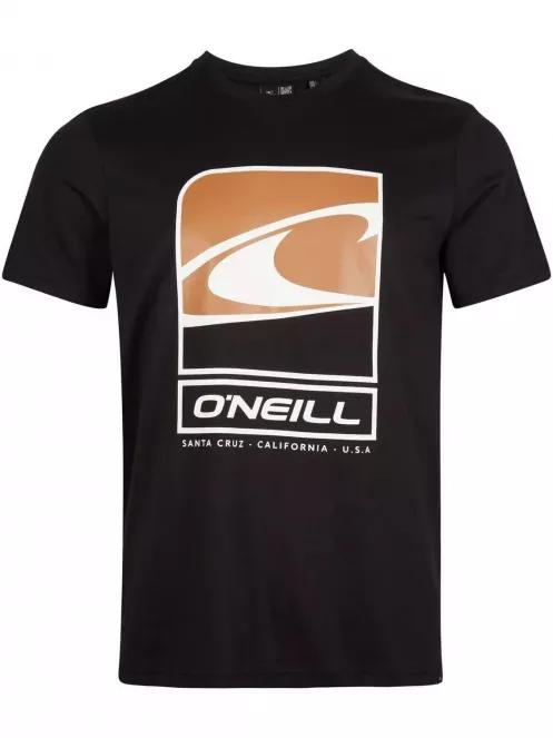 tricou cu maneci scurte pt. barbati O'Neill LM Flag Wave Ss T-Shirt negru 2