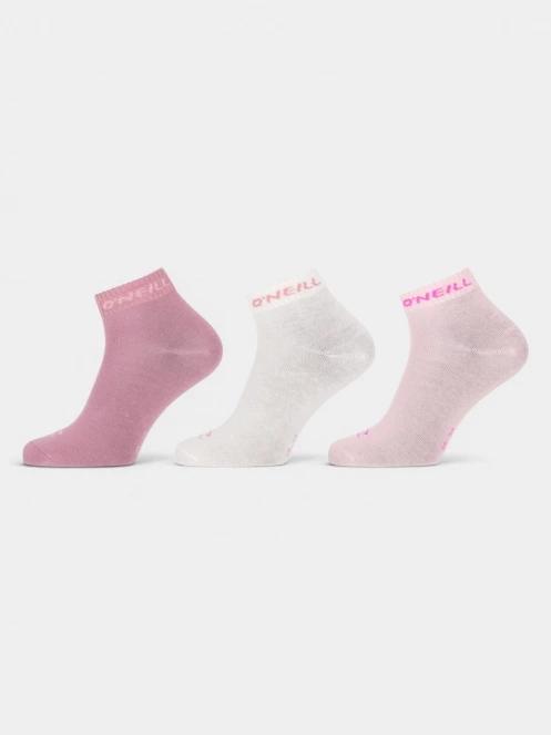 ciorapi O'Neill O'Neill Unisex Quarter Socks 3-Pack multicolor 2