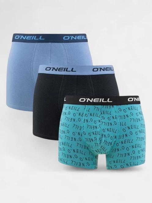 indispensabili pt. barbati O'Neill O'Neill Men Boxershorts Wave 3-Pack verde 2
