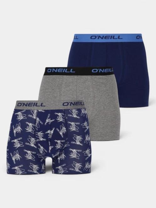 indispensabili pt. barbati O'Neill O'Neill Men Boxer Circle Surfer 3-Pack albastru 2