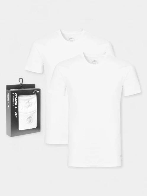 tricou cu maneci scurte pt. barbati O'Neill O'Neill Men T Shirt Uni 2-Pack alb 2