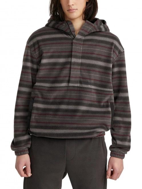 pulover cu gluga pt. barbati O'Neill Superfleece HZ Hoodie gri 2