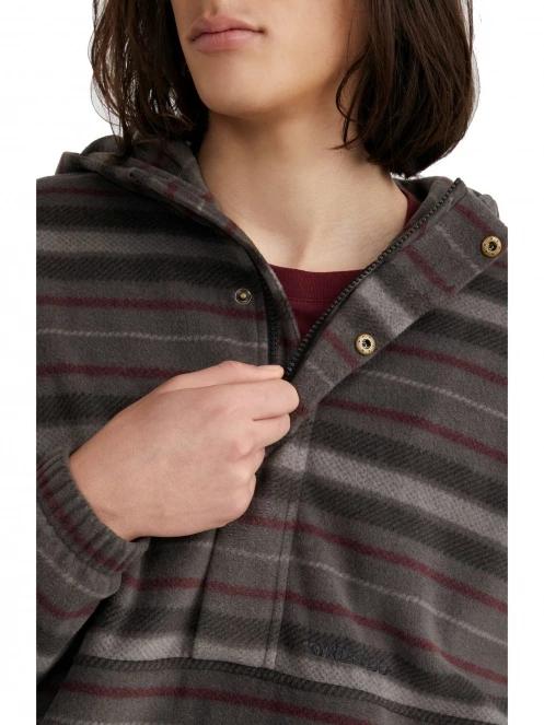 pulover cu gluga pt. barbati O'Neill Superfleece HZ Hoodie gri 6