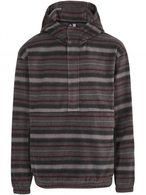 pulover cu gluga pt. barbati O'Neill Superfleece HZ Hoodie gri 8