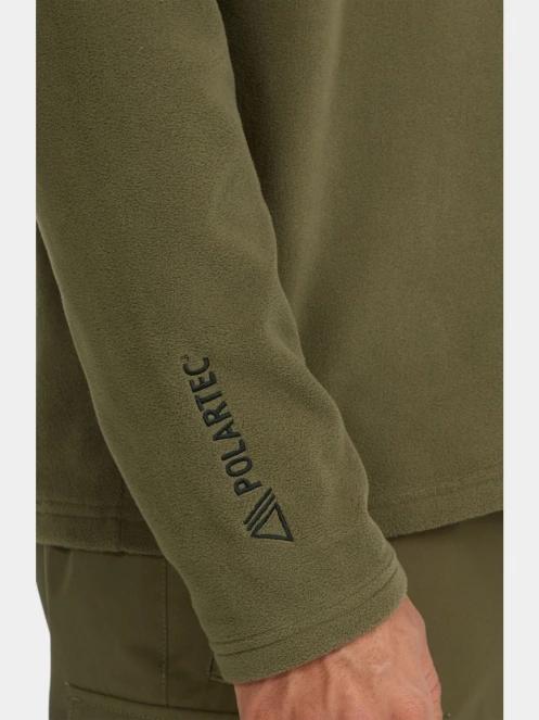 pulover polar pt. barbati O'Neill Jack'S Polartec 100 Fz Fleece verde 5